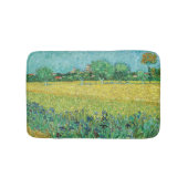 Vincent van Gogh - Field with Irises near Arles Badematte (Vorderseite)