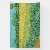 Vincent van Gogh - Field with Irises near Arles Banner (Vertikal)
