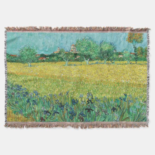 Vincent van Gogh - Field with Irises near Arles Decke (Vorderseite)