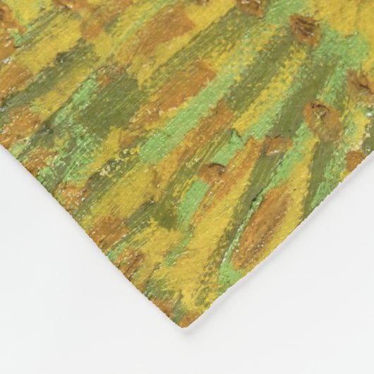 Vincent van Gogh - Field with Irises near Arles Fleecedecke (Ecke)