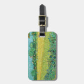 Vincent van Gogh - Field with Irises near Arles Gepäckanhänger (Vorderseite vertikal)