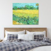 Vincent van Gogh - Field with Irises near Arles Leinwanddruck (Insitu (Schlafzimmer))