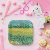 Vincent van Gogh - Field with Irises near Arles Pappteller (Party)