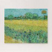 Vincent van Gogh - Field with Irises near Arles Puzzle (Horizontal)