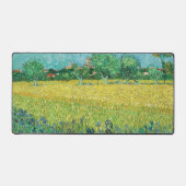 Vincent van Gogh - Field with Irises near Arles Schreibtischunterlage (Vorderseite)