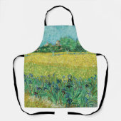 Vincent van Gogh - Field with Irises near Arles Schürze (Vorderseite)