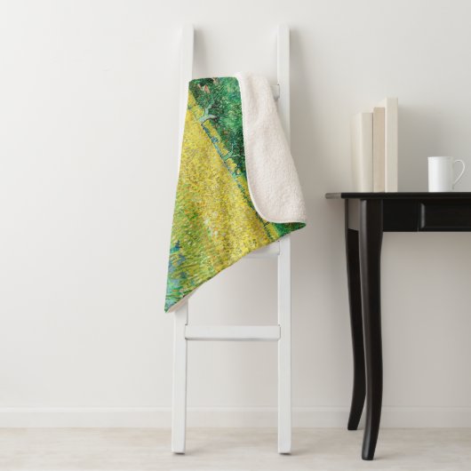 Vincent van Gogh - Field with Irises near Arles Sherpadecke (Beispiel)