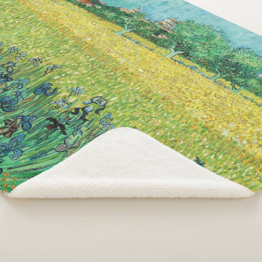 Vincent van Gogh - Field with Irises near Arles Sherpadecke (3/4)