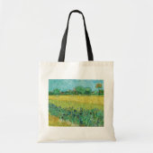 Vincent van Gogh - Field with Irises near Arles Tragetasche (Vorne)