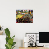 Vincent Van Gogh - Field with poppies Fine Art Poster (Heimbüro)