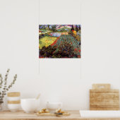 Vincent Van Gogh - Field with poppies Fine Art Poster (Küche)