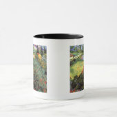 Vincent Van Gogh - Field with poppies Fine Art Tasse (Zentrum)