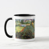 Vincent Van Gogh - Field with poppies Fine Art Tasse (Links)