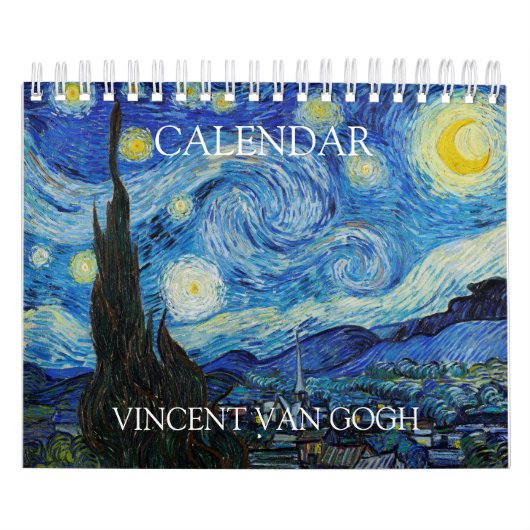 VINCENT VAN GOGH FINE ART CALENDAR KALENDER (Titelbild)