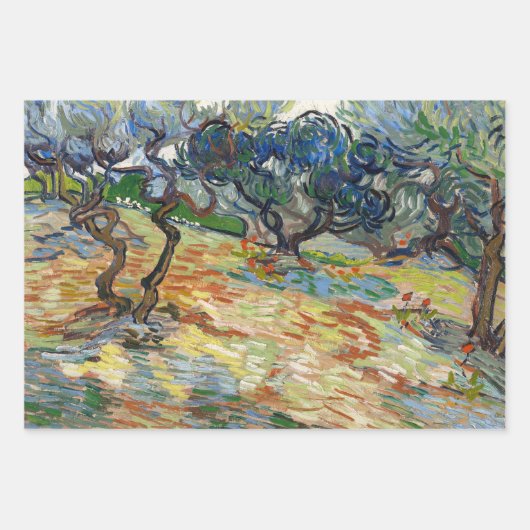 Vincent Van Gogh Fine Art Decoupage Geschenkpapier Set (Vorderseite 3)