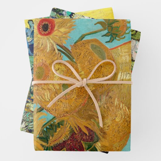 Vincent Van Gogh Fine Art Decoupage Geschenkpapier Set (Beispiel)