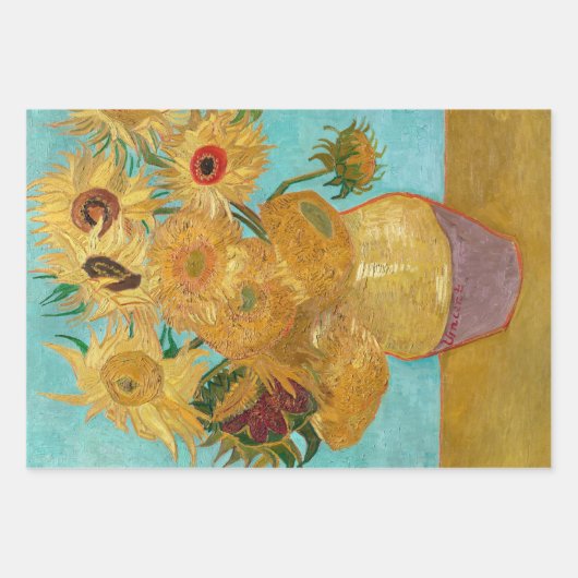 Vincent Van Gogh Fine Art Decoupage Geschenkpapier Set (Vorderseite)