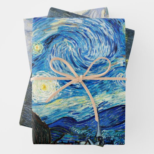 Vincent Van Gogh Fine Art Decoupage Geschenkpapier Set (Beispiel)