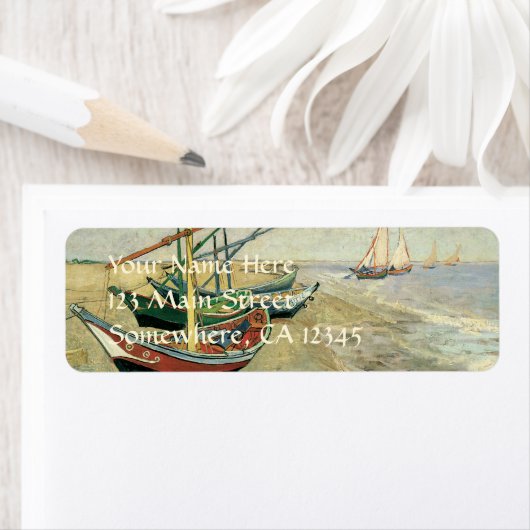 Vincent van Gogh - Fischerboote am Strand (Insitu)