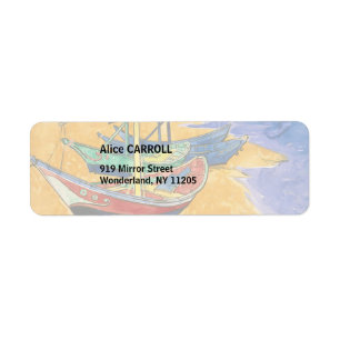 Vincent van Gogh - Fischerboote am Strand