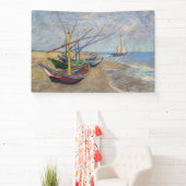 Vincent van Gogh - Fischerboote am Strand Banner (InSitu)