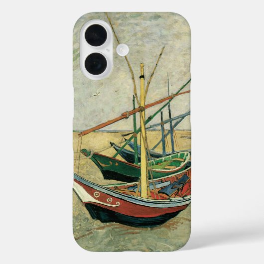 Vincent van Gogh - Fischerboote am Strand Case-Mate iPhone Hülle (Rückseite)