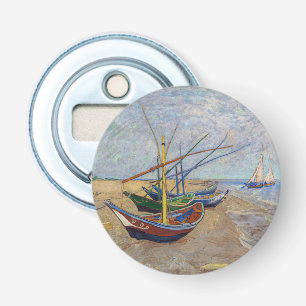 Vincent van Gogh - Fischerboote am Strand Flaschenöffner