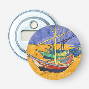 Vincent van Gogh - Fischerboote am Strand Flaschenöffner