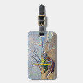 Vincent van Gogh - Fischerboote am Strand Gepäckanhänger (Vorderseite vertikal)