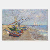 Vincent van Gogh - Fischerboote am Strand Geschenkpapier Set (Vorderseite 2)