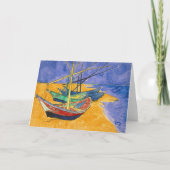 Vincent van Gogh - Fischerboote am Strand Karte (Vorderseite)