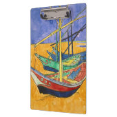 Vincent van Gogh - Fischerboote am Strand Klemmbrett (Links)