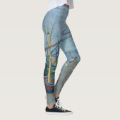 Vincent Van Gogh - Fischerboote am Strand Leggings (Rechts)