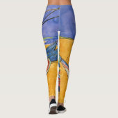 Vincent van Gogh - Fischerboote am Strand Leggings (Rückseite)