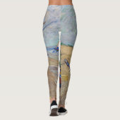 Vincent van Gogh - Fischerboote am Strand Leggings (Rückseite)