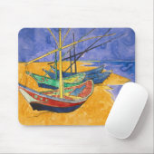 Vincent van Gogh | Fischerboote am Strand Mousepad (Mit Mouse)