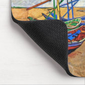 Vincent Van Gogh - Fischerboote am Strand Mousepad (Ecke)