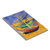 Vincent van Gogh - Fischerboote am Strand Notizblock (Rechte Seite)