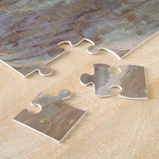 Vincent van Gogh - Fischerboote am Strand Puzzle (Seite)