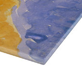 Vincent van Gogh - Fischerboote am Strand Schneidebrett (Ecke)