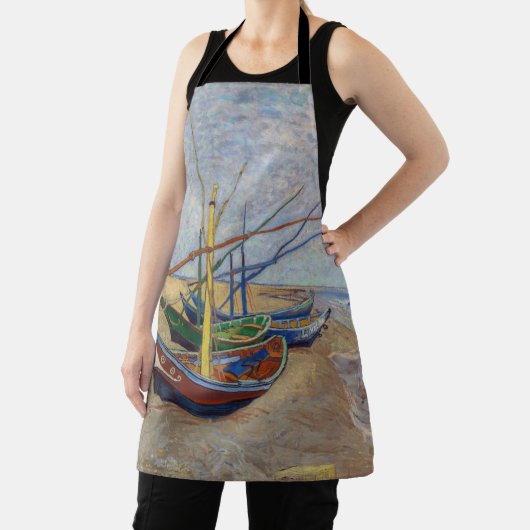 Vincent van Gogh - Fischerboote am Strand Schürze (InSitu)