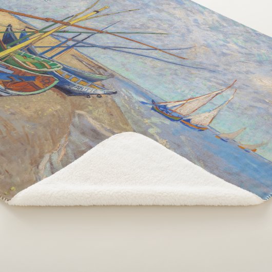 Vincent van Gogh - Fischerboote am Strand Sherpadecke (3/4)