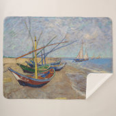 Vincent van Gogh - Fischerboote am Strand Sherpadecke (Vorderseite (Horizontal))