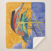 Vincent van Gogh - Fischerboote am Strand Sherpadecke (Vorderseite)