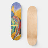 Vincent van Gogh - Fischerboote am Strand Skateboard (Vorderseite)