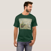 Vincent van Gogh - Fischerboote am Strand T-Shirt (Vorne ganz)