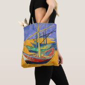 Vincent van Gogh - Fischerboote am Strand Tasche (Von Nahem)