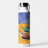 Vincent van Gogh - Fischerboote am Strand Trinkflasche (Vorne)