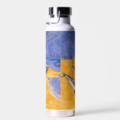 Vincent van Gogh - Fischerboote am Strand Trinkflasche (Rechts)