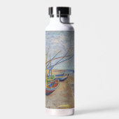 Vincent van Gogh - Fischerboote am Strand Trinkflasche (Links)
